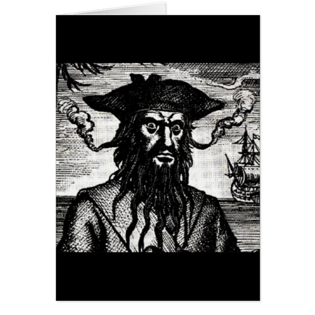 Edward undervisar porträtt hälsningskort (Framsidan)