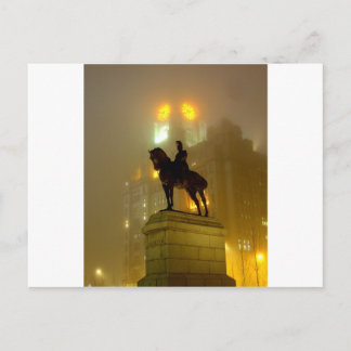 Edward V11 Statue, Pier Head, Liverpool UK Vykort