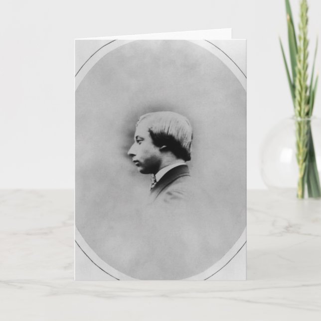 Edward VII, 1860 Kort (Framsida)