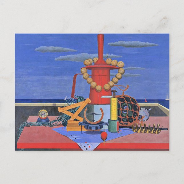 Edward Wadsworth-målning, Regalia, Vykort (Framsida)