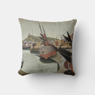 Edward Wadsworth, Seaport, bra konsmålning Kudde