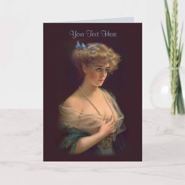Edwardian Beauty Kort (Framsida)