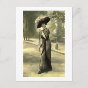 Edwardian Dam Vykort