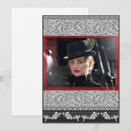 Edwardian Note Card Tack Kort