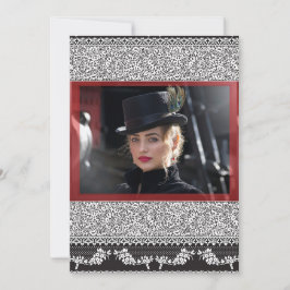 Edwardian Note Card Tack Kort