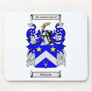 Edwards (engelsk) vapensköld musmatta