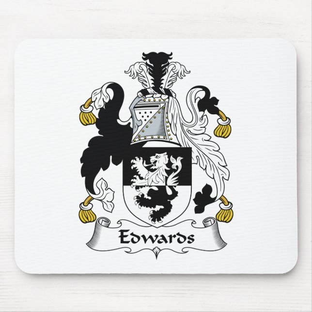 Edwards familjvapensköld musmatta (Framsidan)
