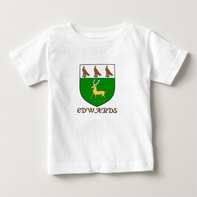 Edwards Family Shield T Shirt (Framsida)