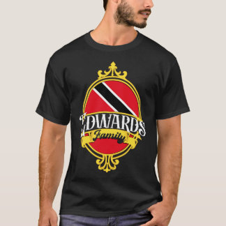 Edwards Family Trinidad och Tobago Flagga T Shirt