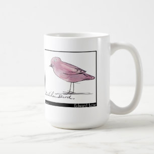 Edwards Lear lila fågel Kaffemugg