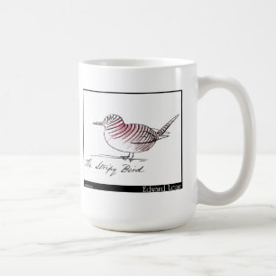 Edwards Lear Stripy fågel Kaffemugg