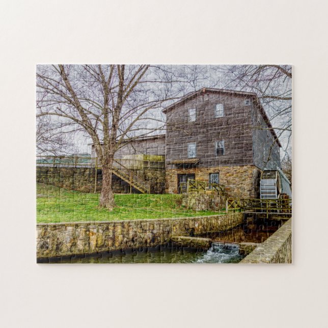 Edwards Mill Jigszle Puzzle Pussel (Horisontell)