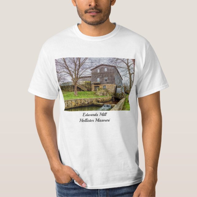 Edwards Mill T Shirt (Framsida)