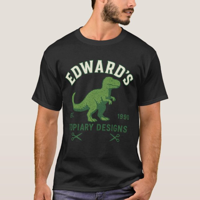 Edward's Topiary Designations T Shirt (Framsida)