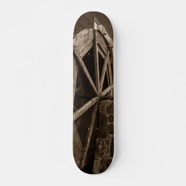 Edwards Vatten Wheel Sepia Skateboard Bräda 20 Cm (Framsida)