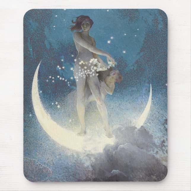 Edwin Blashfield Stars Scattering Art nouveau Musmatta (Framsidan)