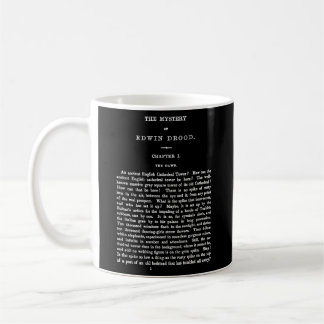 Edwin Drood Charles Dickens första mysterium P Kaffemugg