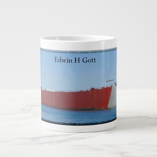 Edwin H. Gott jumbo mugg (Framsidan)