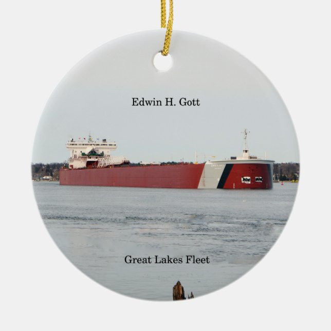 Edwin H. Gott ornament (Framsidan)