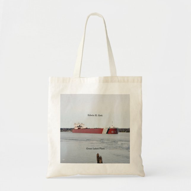 Edwin H. Gott tote bag Tygkasse (Framsidan)
