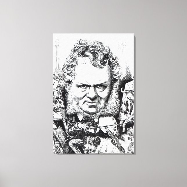 Edwin Landseer Canvastryck (Framsida)