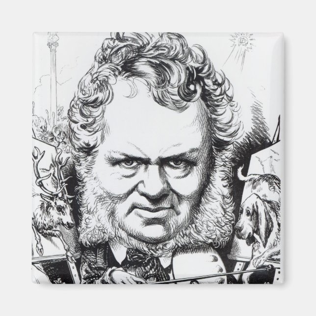 Edwin Landseer Magnet (Framsidan)