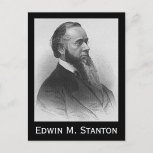 Edwin M. Stanton Vykort