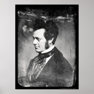 Edwin skogenDaguerreotype 1852 Poster