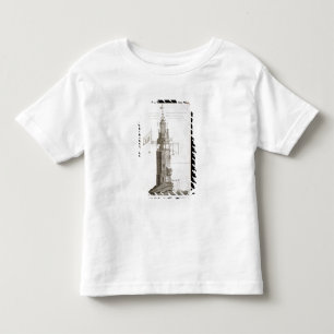 Edystone fyr som inristas av Henry Roberts (Fl. T Shirt