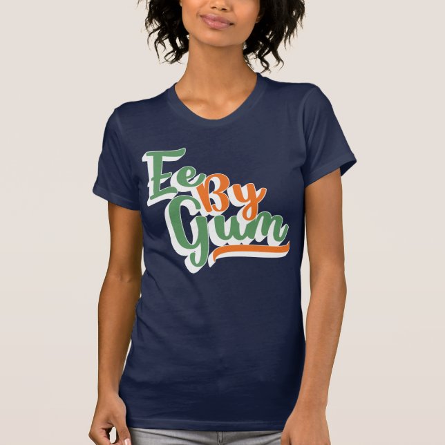 Ee By Gum, Yorkshire Dialect, Slang, engelska T Shirt (Framsida)