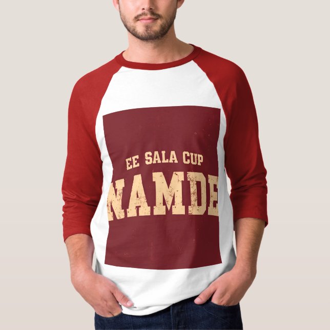 Ee sala kopp namde manar sert-shirt t shirt (Framsida)