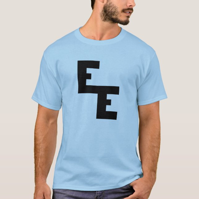 Ee-skjorta T Shirt (Framsida)