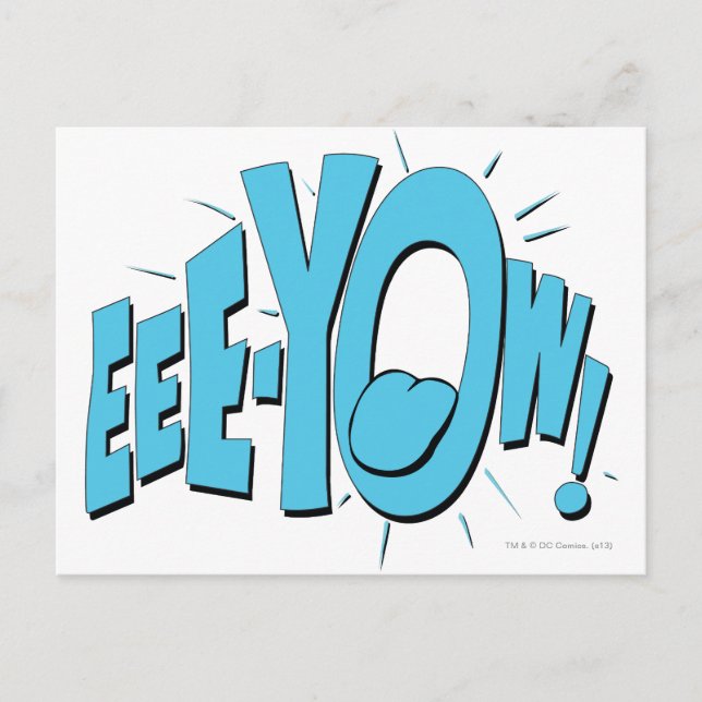 EEE-YOW! VYKORT (Framsida)