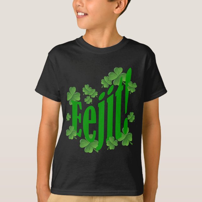 eejitirländareordstäv tee shirt (Framsida)