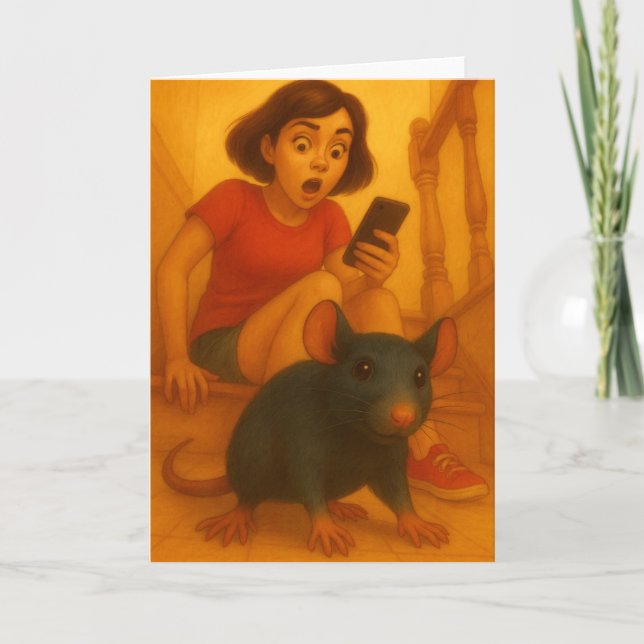 Eek a mouse  kort (Framsida)