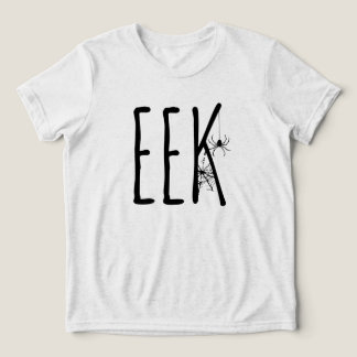 EEK Halloween spökhumor, spindel Halloween T Shirt