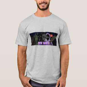 Eek radiosände, lizardmanen, mothmanen, bigfoot, t shirt