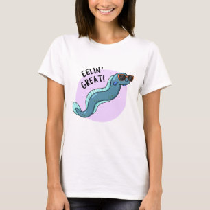 Eelin Underbar Funny Slippery Eel Pun T Shirt