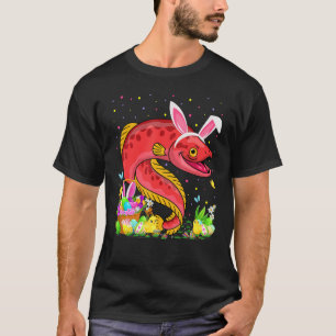 Eels Fish Påskägg Hunt Bunny Eels Påsk Söndag T Shirt