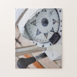 Een kompas om koers uit te zetten voor avontuur. pussel