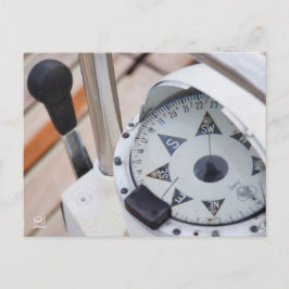 Een kompas om koers uit te zetten voor avontuur. vykort