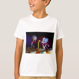 Een wens doen bij het uitblazen van het kaarsje.. t shirt