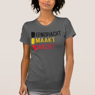 Eendracht Maakt Macht Belgium Motto, Belgien Tröja