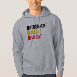 Eendracht Maakt Macht Belgium Motto Hoodie