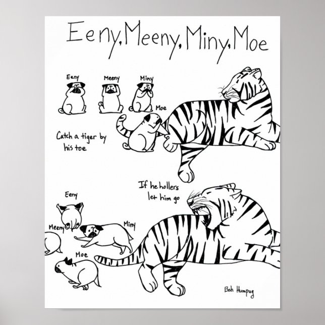 Eeny Meeny Miny Moe Poster (Framsidan)