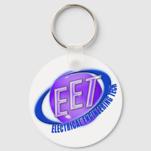 EEORB SWOOSH LOGOTYP ELECTRICAL ENGINEERING TECH NYCKELRING