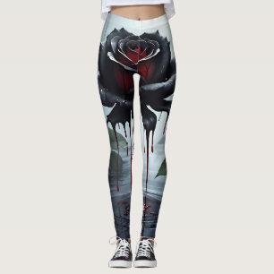 Eerie Black ro Leggings
