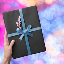 Eerie Black Solid Färg