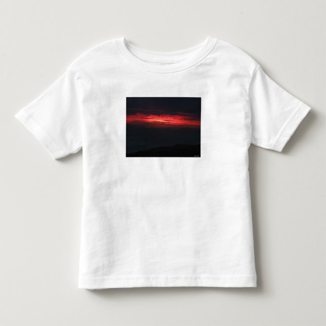 Eerie But Beautiful Sunset T Shirt (Framsida)