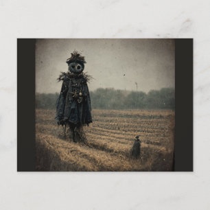 Eerie Fågelskrämma Helg Vykort